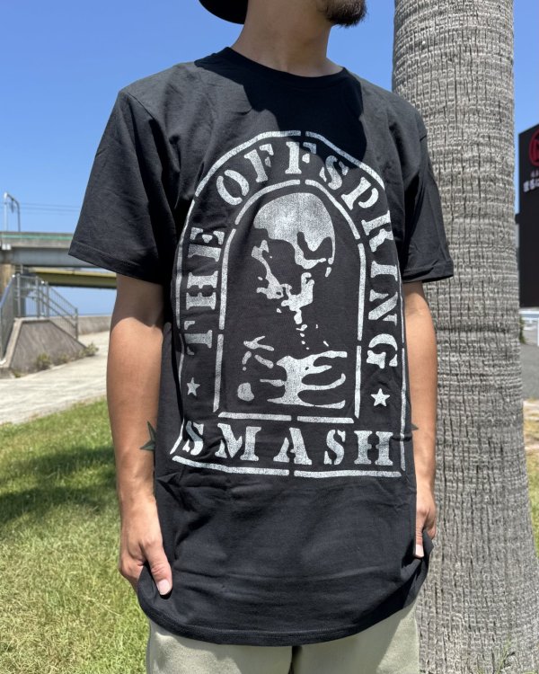 画像4: カリフォルニア買付アイテム 送料無料 THE OFFSPRINGS / Skeleton Smash Tシャツ ブラック (4)