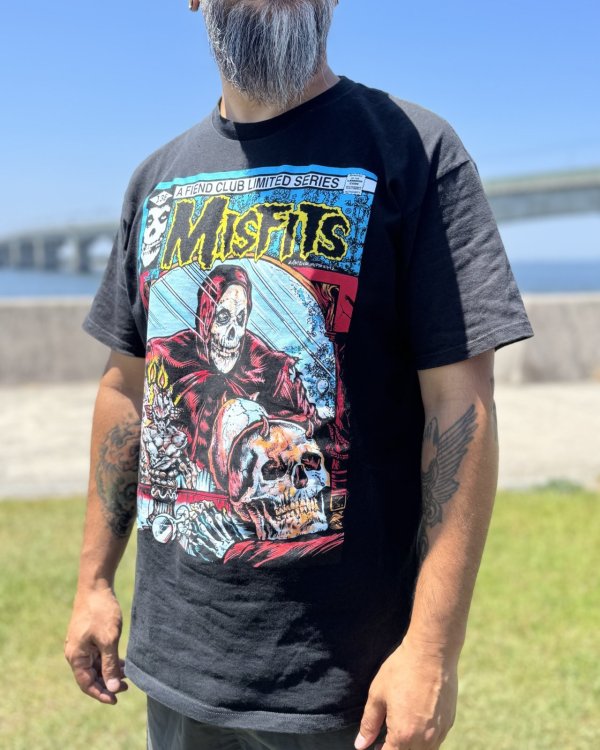 画像5: カリフォルニア買付アイテム 送料無料 L,XLサイズのみ MISFITS / Comic Cover Tシャツ ブラック (5)