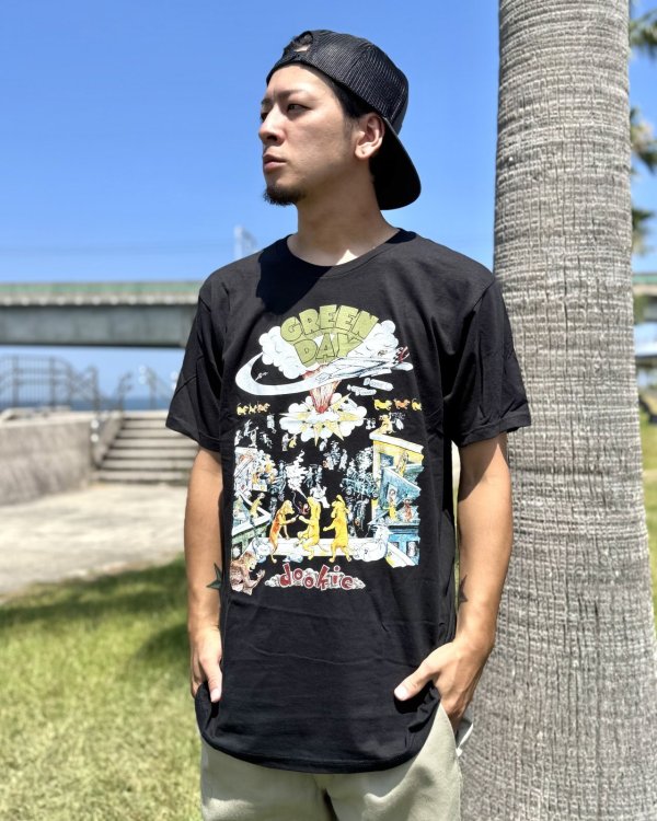 画像3: カリフォルニア買付アイテム 送料無料 GREEN DAY / Dookie Dogs Tシャツ ブラック (3)