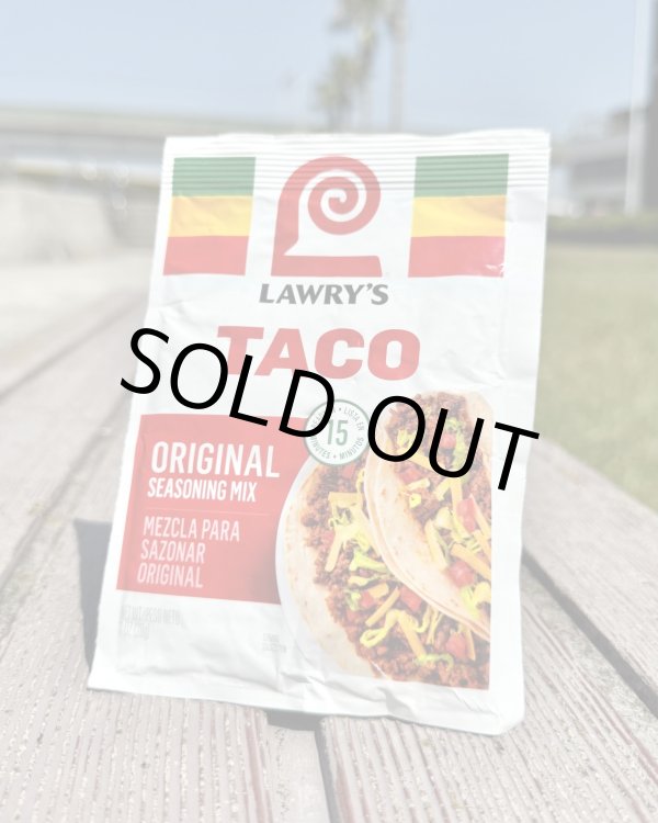 画像1: カリフォルニア買付アイテム LAWRY'S  / TACO original seasoning mix 28g (1)