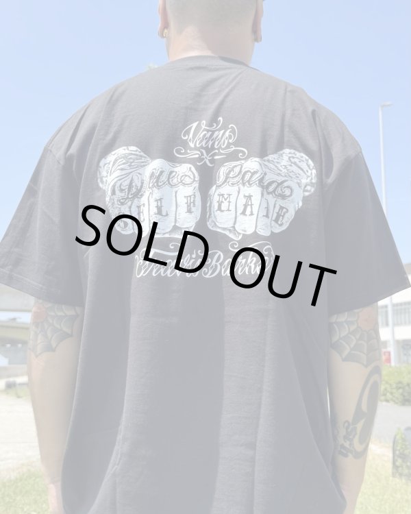 画像3: 2XLラスト1枚で終了 カリフォルニア買付アイテム 送料無料 プレミアムアイテム VANS x TRAVIS BARKER / Self Made ルーズフィットTシャツ ブラック (3)