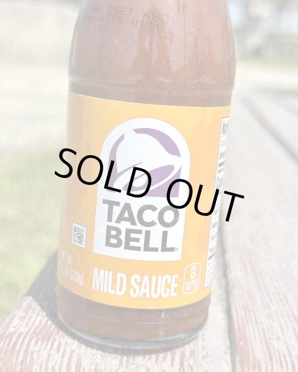 画像1: カリフォルニア買付アイテム ラスト1本で終了 TACO BELL / Mild Sauce 213g (1)