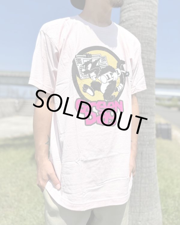 画像4: カリフォルニア買付アイテム 送料無料 XLラスト1枚で終了 GREEN DAY / Punk Cat Tシャツ ピンク (4)