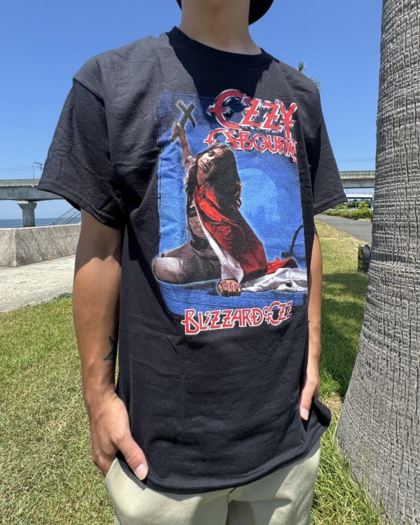 画像10: カリフォルニア買付アイテム 送料無料 OZZY OSBOURNE / BLIZZARD OF OZZ Tシャツ ブラック (10)