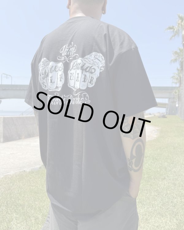 画像6: 2XLラスト1枚で終了 カリフォルニア買付アイテム 送料無料 プレミアムアイテム VANS x TRAVIS BARKER / Self Made ルーズフィットTシャツ ブラック (6)