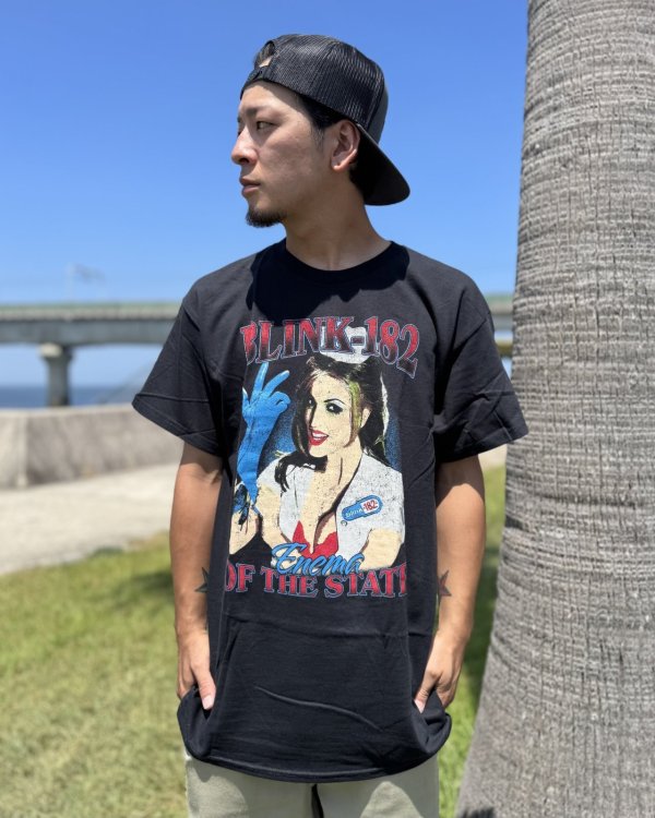 画像2: カリフォルニア買付アイテム 送料無料 BLINK182 / Enema of the State Tシャツ ブラック (2)