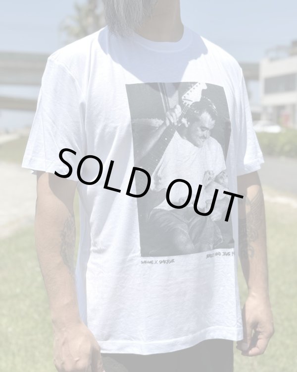 画像4: カリフォルニア買付アイテム 送料無料 プレミアムアイテム XLサイズ1枚限定 SUBLIME x SMKFLWR / Bradley Jakob Tシャツ ホワイト (4)