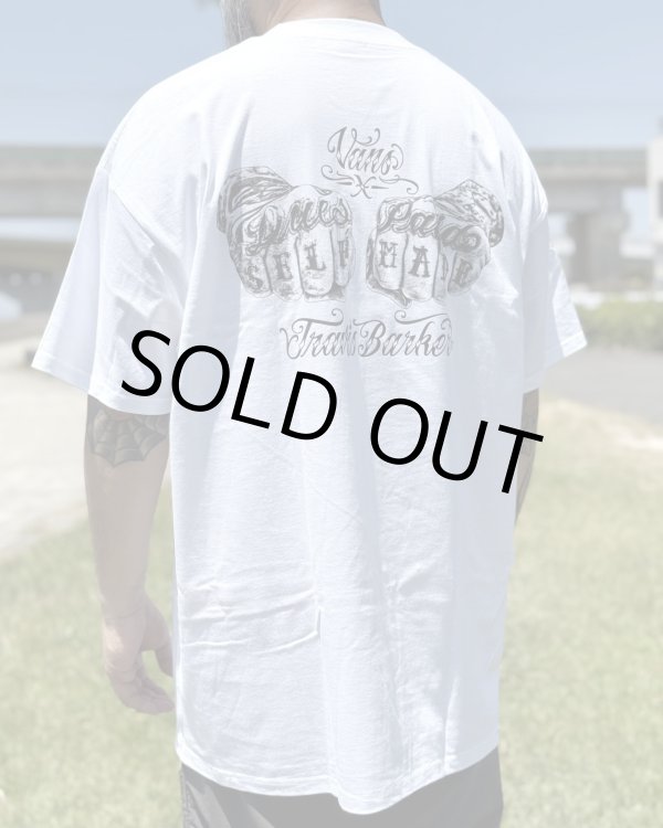 画像6: カリフォルニア買付アイテム 送料無料 プレミアムアイテム VANS x TRAVIS BARKER / Self Made ルーズフィットTシャツ ホワイト (6)
