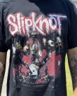 画像2: カリフォルニア買付アイテム 送料無料 SLIPKNOT / Tour Tシャツ ブラック (2)