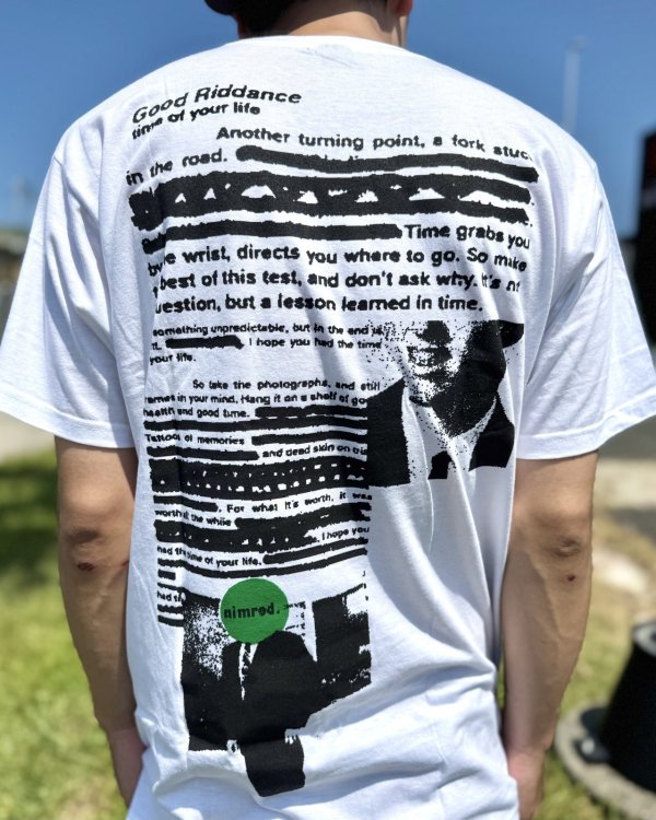 画像5: カリフォルニア買付アイテム 送料無料 GREEN DAY / Good Riddance Tシャツ ホワイト (5)