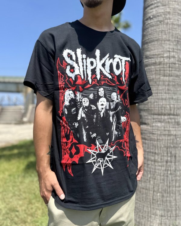 画像4: カリフォルニア買付アイテム 送料無料 SLIPKNOT / Band Tシャツ ブラック (4)