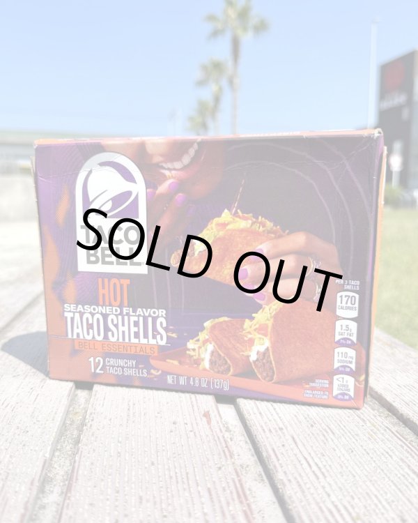 画像3: カリフォルニア買付アイテム TACO BELL / HOT Seasoned Flavor TACO SHELLS  (3)