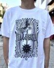 画像1: 20th Anniversary Special Item BALL&CHAIN / Fuck Fetters Artwork by TONJI THE GAROW INK 半袖 Tシャツ ホワイト (1)