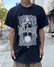 画像1: 20th Anniversary Special Item BALL&CHAIN / Fuck Fetters Artwork by TONJI THE GAROW INK 半袖 Tシャツ ブラック (1)