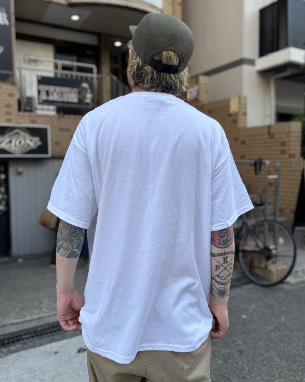 画像6: 20th Anniversary Special Item BALL&CHAIN x club ZiON / Artwork by PICTURE MOUSE 半袖 Tシャツ ホワイト (6)
