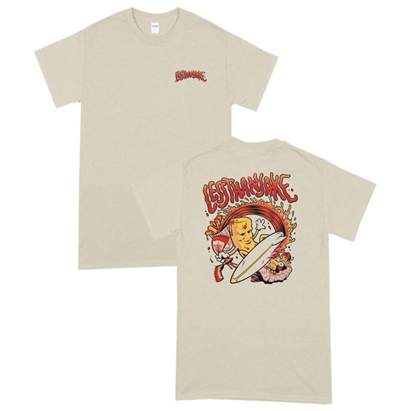 画像10: 送料無料 LESS THAN JAKE / French Fry Tシャツ ナチュラル (10)