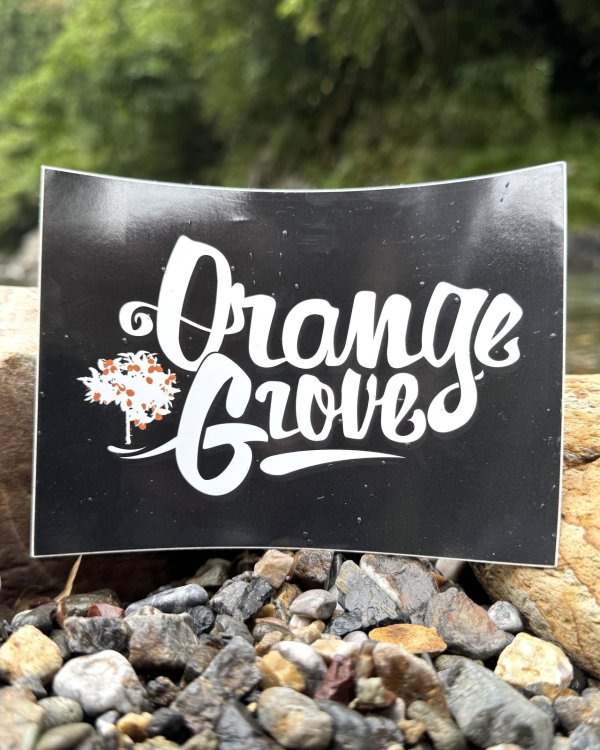画像1: ORANGE GROVE / Logo ステッカー (1)