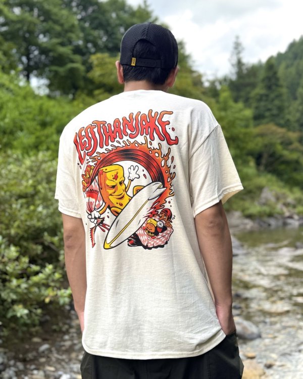 画像3: 送料無料 LESS THAN JAKE / French Fry Tシャツ ナチュラル (3)