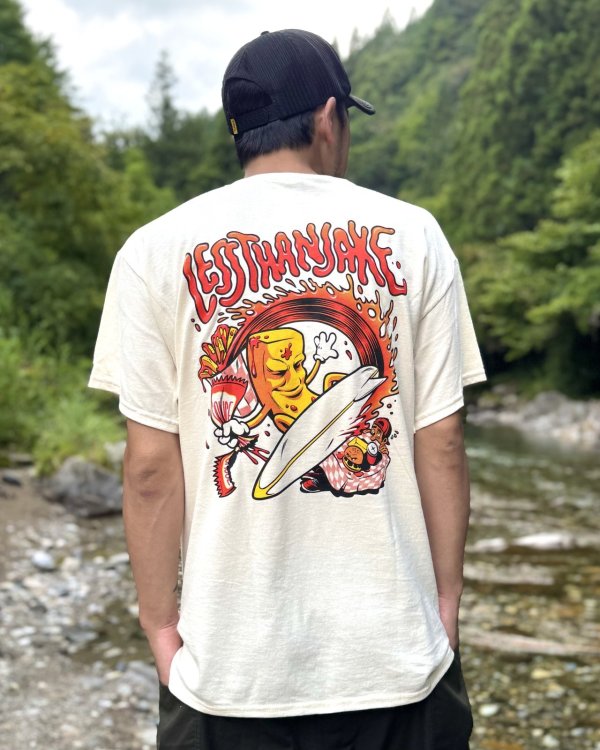 画像2: 送料無料 LESS THAN JAKE / French Fry Tシャツ ナチュラル (2)