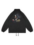 画像13: 送料無料 BOB MARLEY × POT MEETS POP / Live コーチジャケット ブラック (13)