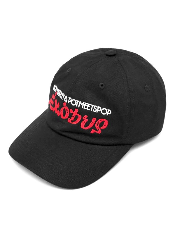 画像10: 送料無料 BOB MARLEY × POT MEETS POP / Exodus 6パネル スナップバックキャップ ブラック (10)
