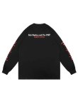 画像12: 送料無料 BOB MARLEY × POT MEETS POP / Catch A Fire 長袖Tシャツ ブラック (12)
