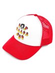 画像8: 送料無料 BOB MARLEY × POT MEETS POP / Tuff Gong メッシュキャップ レッド (8)