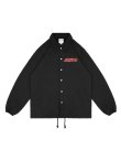 画像12: 送料無料 BOB MARLEY × POT MEETS POP / Live コーチジャケット ブラック (12)