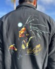 画像3: 送料無料 BOB MARLEY × POT MEETS POP / Live コーチジャケット ブラック (3)