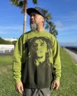 画像3: 送料無料 BOB MARLEY × POT MEETS POP / Natty Dread ニットセーター グリーン (3)