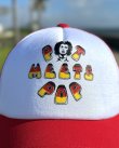 画像3: 送料無料 BOB MARLEY × POT MEETS POP / Tuff Gong メッシュキャップ レッド (3)