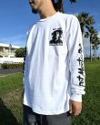 画像9: 送料無料 BOB MARLEY × POT MEETS POP / Natty Dread 長袖Tシャツ ホワイト (9)
