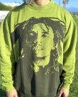 画像4: 送料無料 BOB MARLEY × POT MEETS POP / Natty Dread ニットセーター グリーン (4)