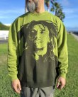 画像5: 送料無料 BOB MARLEY × POT MEETS POP / Natty Dread ニットセーター グリーン (5)