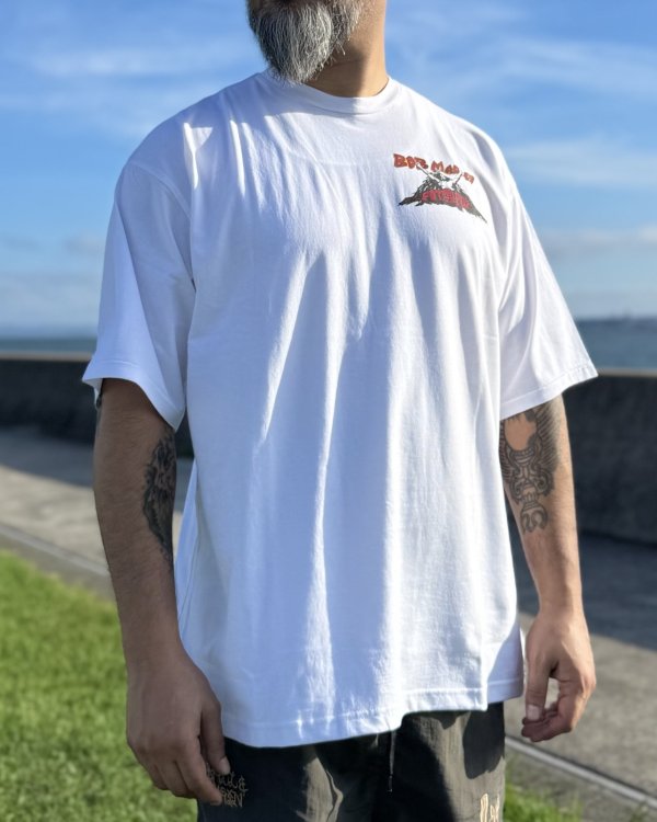画像10: 送料無料 BOB MARLEY × POT MEETS POP / Uprising Tシャツ ホワイト (10)