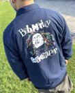 画像1: 送料無料 BOB MARLEY × POT MEETS POP / Sketch コーチジャケット ネイビー (1)