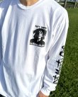 画像12: 送料無料 BOB MARLEY × POT MEETS POP / Natty Dread 長袖Tシャツ ホワイト (12)