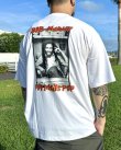 画像4: 送料無料 BOB MARLEY × POT MEETS POP / Uprising Tシャツ ホワイト (4)