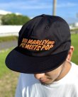 画像5: 送料無料 BOB MARLEY × POT MEETS POP / Live 6パネル スナップバックキャップ ブラック (5)