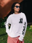 画像2: 送料無料 BOB MARLEY × POT MEETS POP / Natty Dread 長袖Tシャツ ホワイト (2)