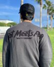 画像8: 送料無料 BOB MARLEY × POT MEETS POP / Natty Dread ニットセーター グレー (8)