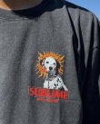 画像1: 送料無料 激レア プレミアム入荷 オフィシャルコラボT 日本での取り扱いは当店のみ SUBLIME x Thank You Collective / Lou Dog Tシャツ ヴィンテージブラック (1)