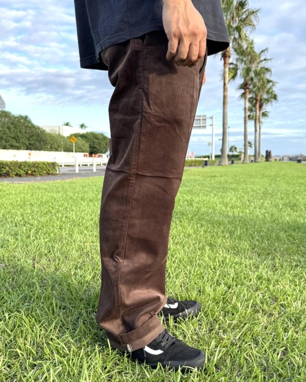 画像4: 送料無料 DICKIES / コーデュロイパンツ ダークブラウン (4)