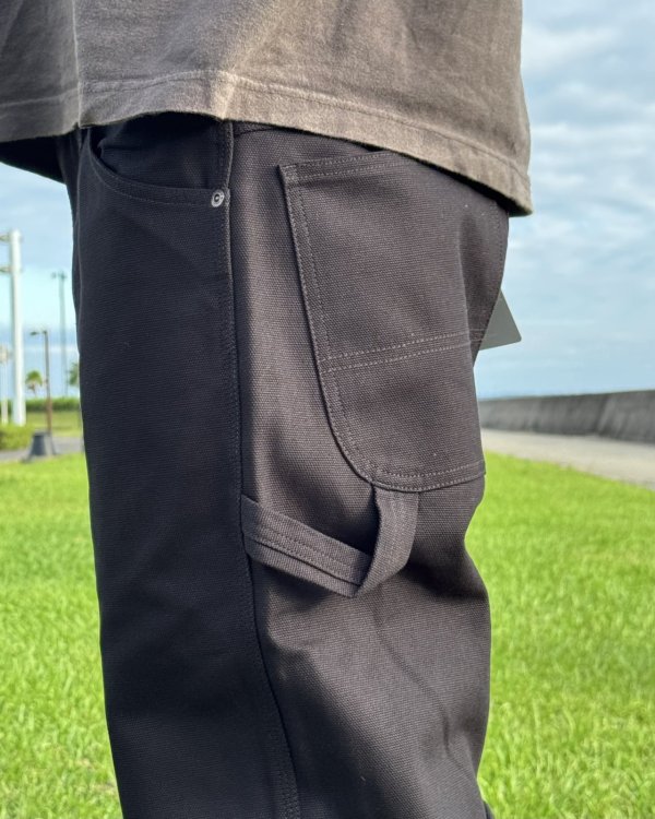 画像6: 送料無料 DICKIES / ダックカーペンターパンツ ブラック (6)
