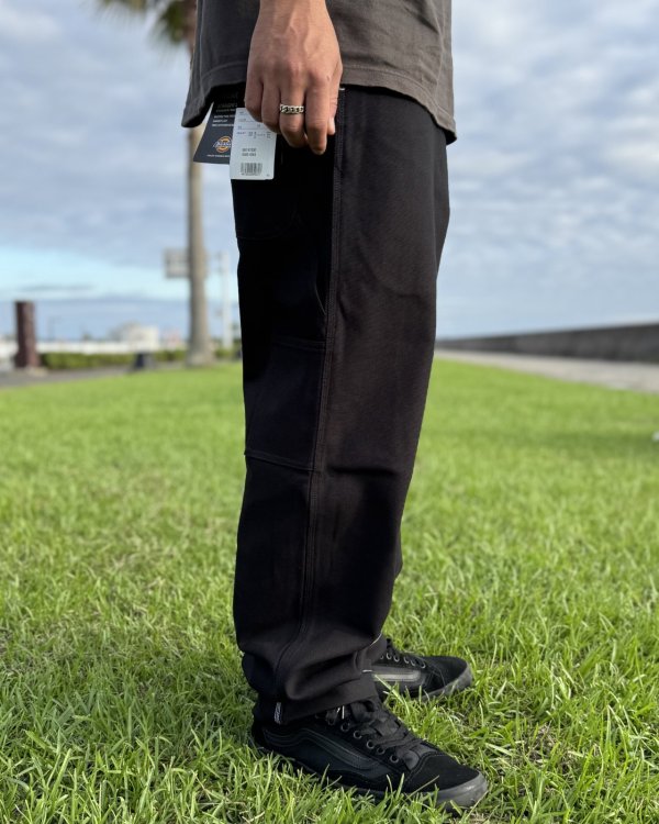 画像4: 送料無料 DICKIES / ダックカーペンターパンツ ブラック (4)