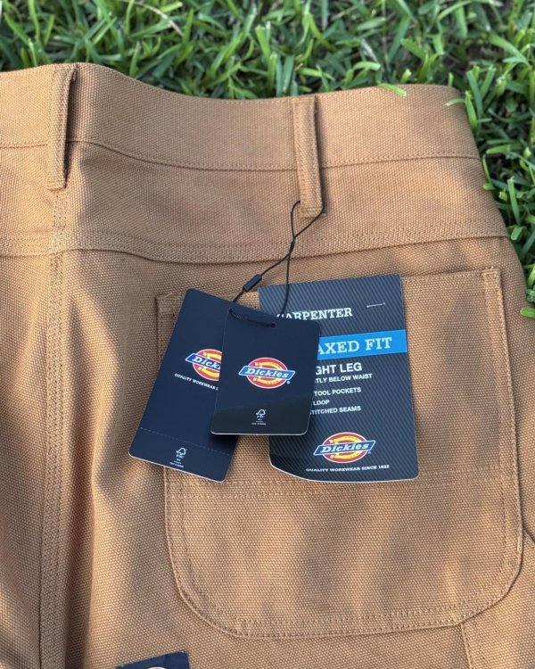 画像13: 送料無料 DICKIES / ダックカーペンターパンツ ブラウン (13)