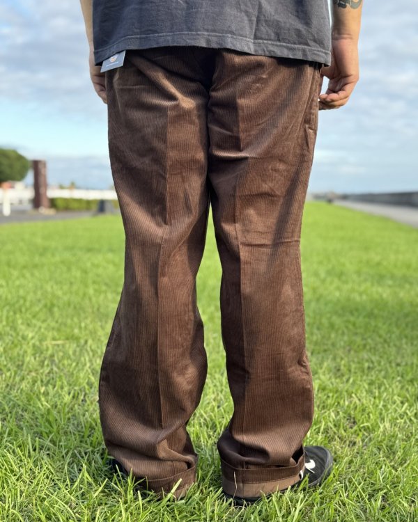 画像7: 送料無料 DICKIES / コーデュロイパンツ ダークブラウン (7)