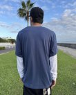 画像8: 送料無料 CYPRESS HILL / Leaf & Logo 長袖Tシャツ NAVY/WHITE (8)