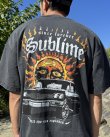 画像1: 送料無料 激レア プレミアム入荷 オフィシャルコラボT 日本での取り扱いは当店のみ SUBLIME x Thank You Collective / Until the Sun Explodes Tシャツ ヴィンテージブラック (1)