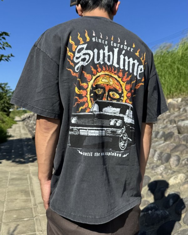画像6: 送料無料 激レア プレミアム入荷 オフィシャルコラボT 日本での取り扱いは当店のみ SUBLIME x Thank You Collective / Until the Sun Explodes Tシャツ ヴィンテージブラック (6)